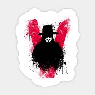 V for Vendetta Sticker